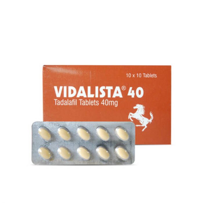 Vidalista 40mg 犀利士學名藥｜他達拉非10顆裝｜36小時持久效力