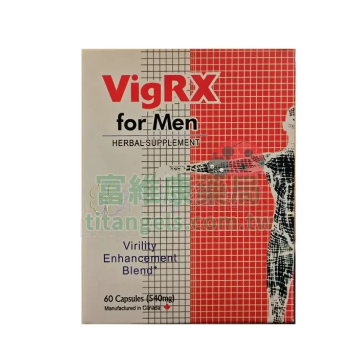 VigRX Plus 威樂增大丸 1440mg × 60顆|美國草本壯陽補腎配方,溫和改善ED與PE